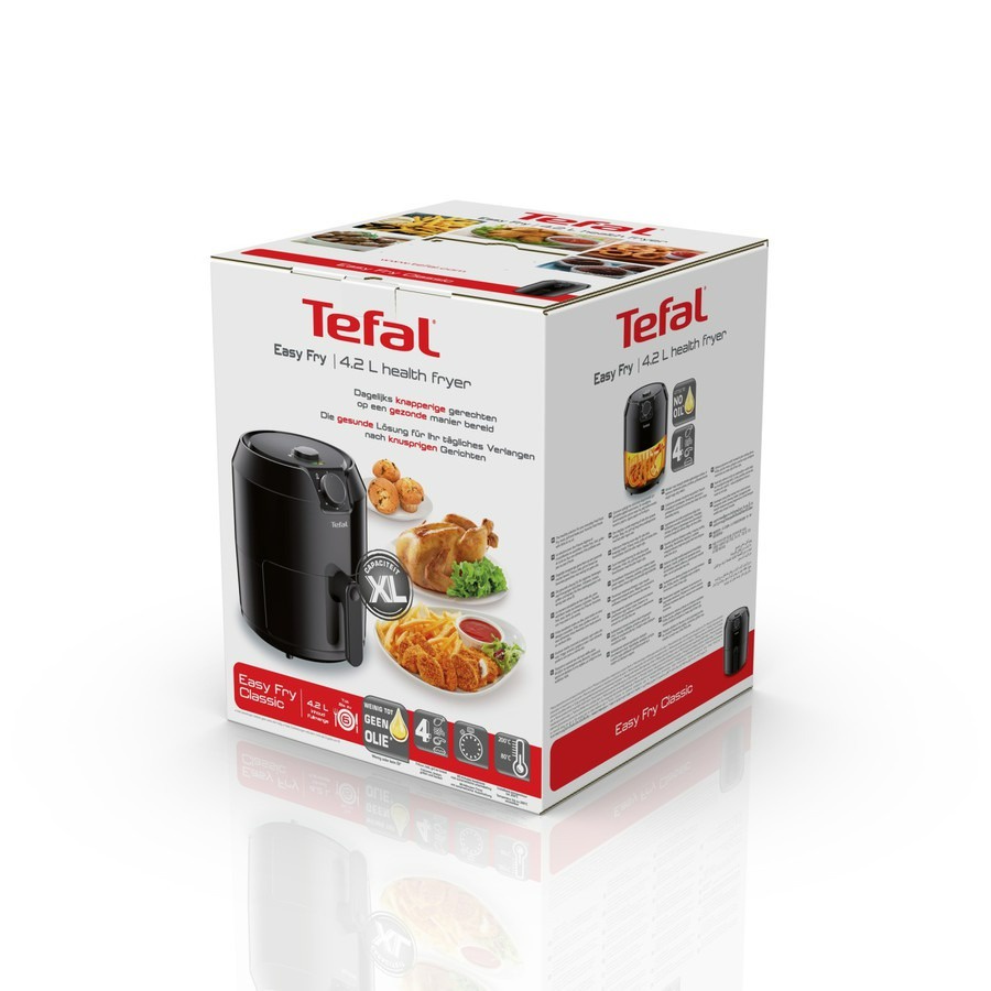 Nồi chiên không dầu cơ 4.2 lít chống dính Tefal EY201815 1500W - Hàng chính hãng