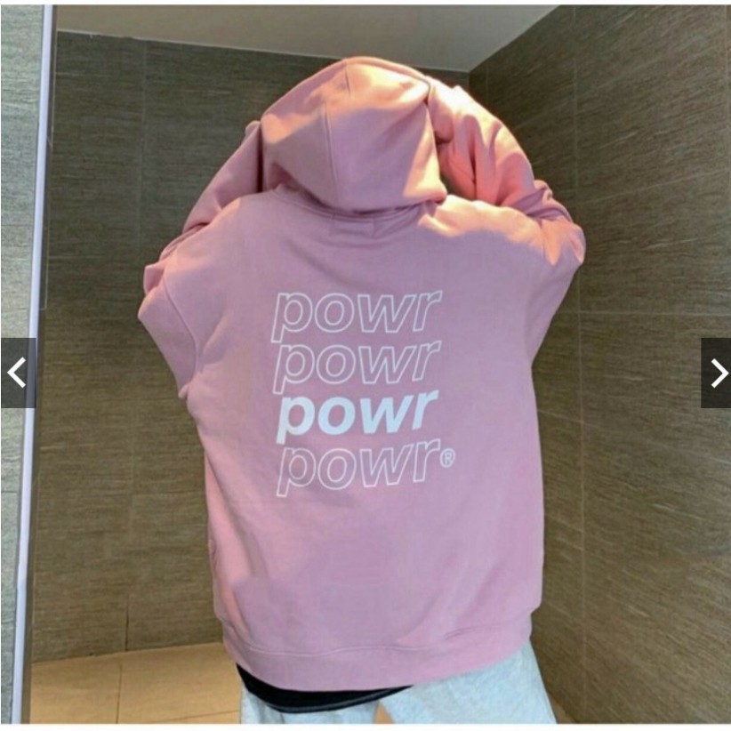 Áo Khoác Hoodie Unisex Cho Nam Nữ Freesize Powr