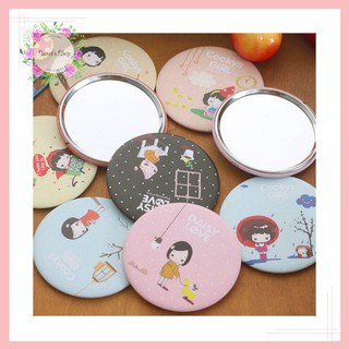 Gương Trang Điểm ♥️ Gương Mini Hàn Quốc Bỏ Túi Siêu Dễ Thương
