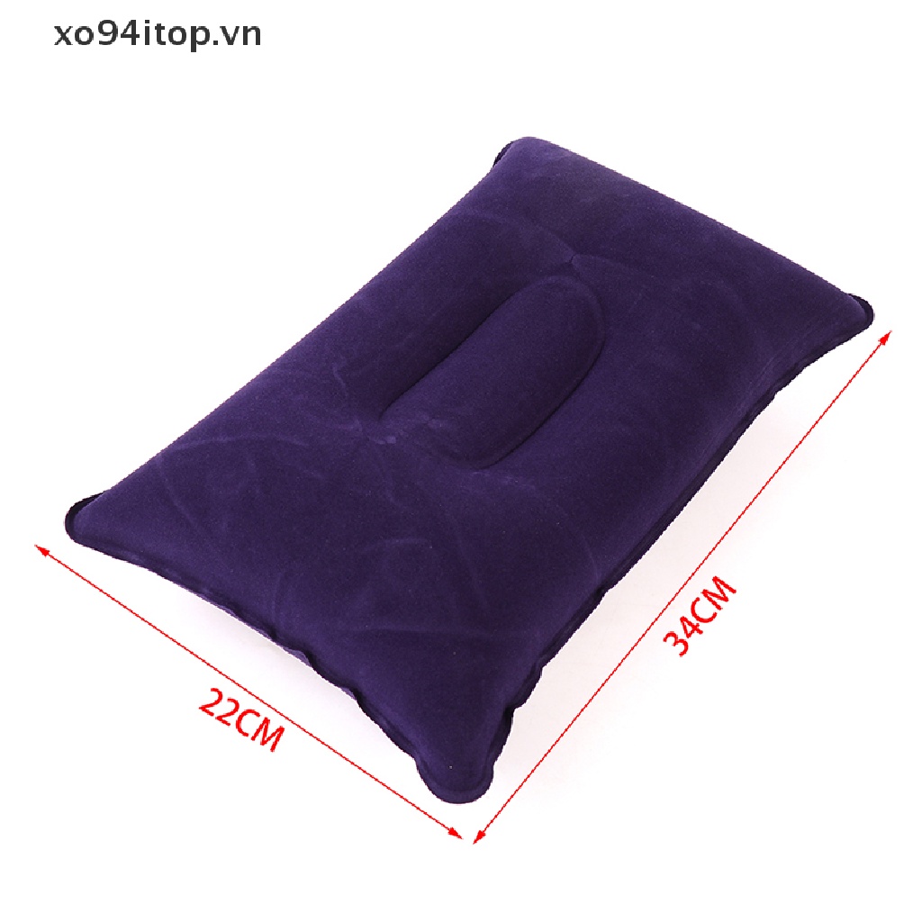 Xoitop Gối Bơm Hơi PVC Nylon Tiện Dụng Khi Đi Cắm Trại
