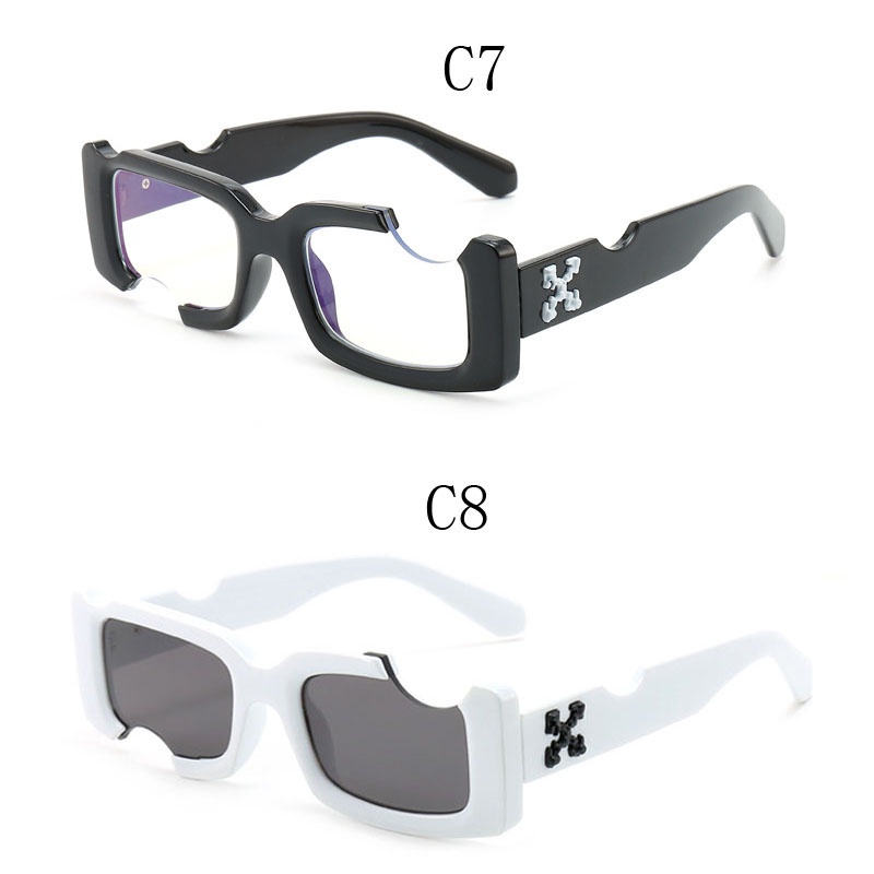 RUISIMO Kính Mát Khung Vuông Nhỏ Phong Cách Âu Mỹ Thời Trang Cho Nữ 2240