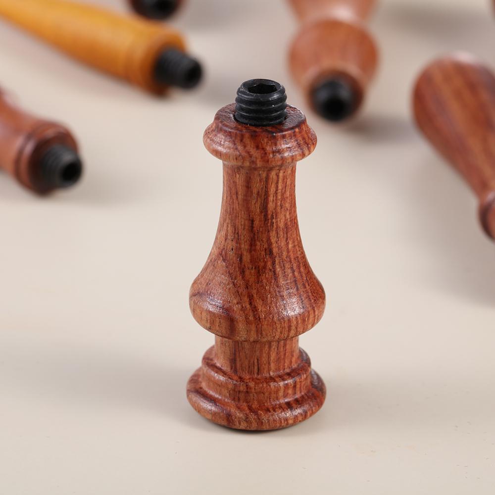 Dụng Cụ Đóng Dấu Niêm Phong Bì Thư Tay Cầm Bằng Gỗ DIY