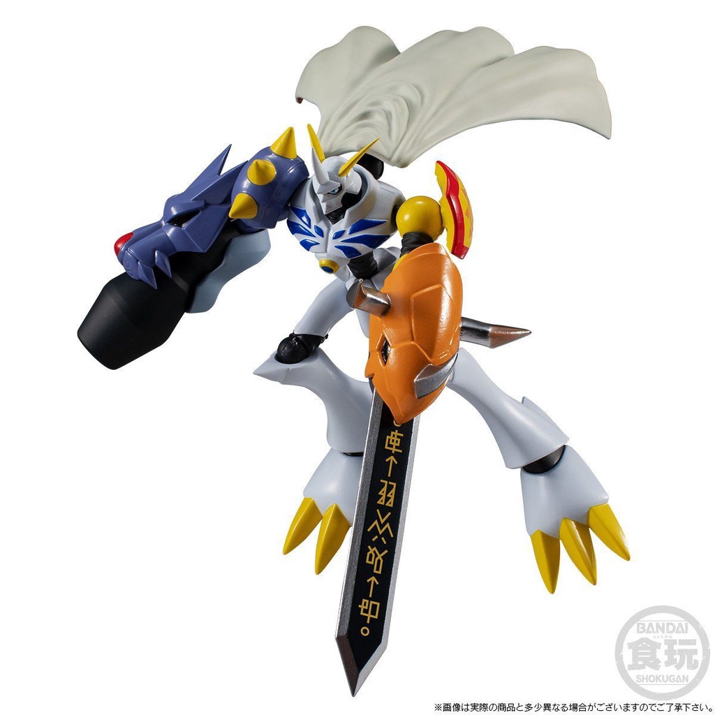 Mô hình Shodo Digimon Omegamon - Lilimon - Zudomon