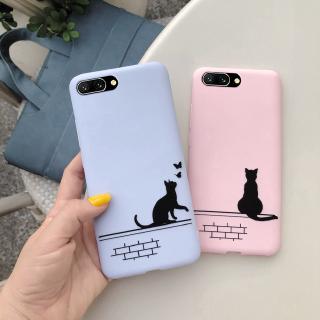 Ốp điện thoại TPU họa tiết mèo cho HUAWEI HONOR 10 HONOR10 5.84 INCH