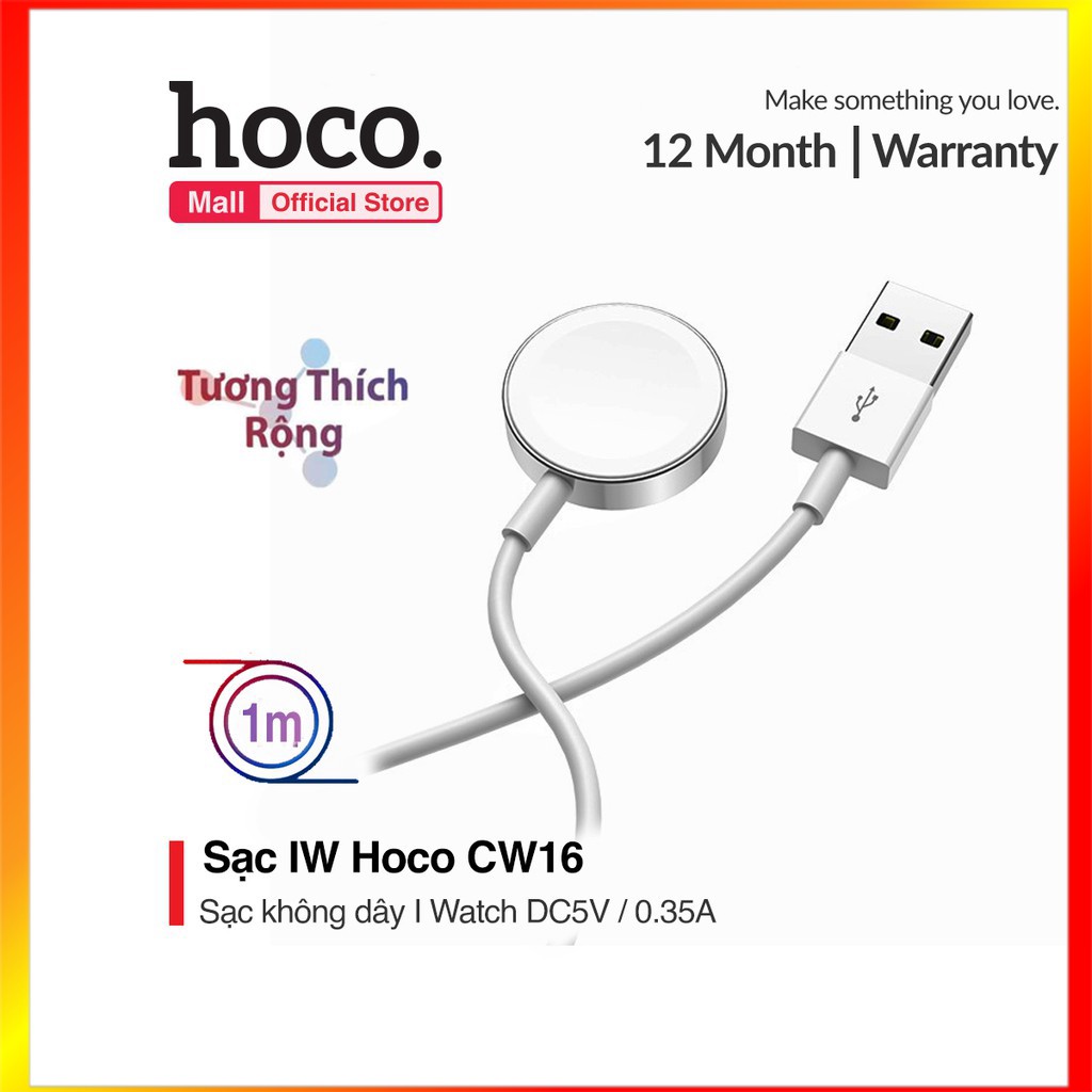 Đế sạc không dây Apple Watch Hoco CW16 - MrPhukien