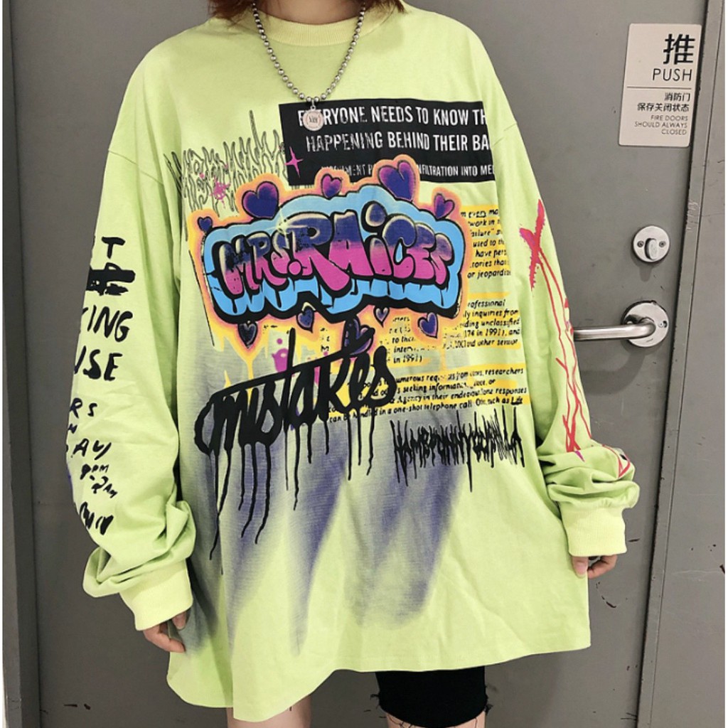 ÁO THUN TAY DÀI ULLZANG UNISEX | BigBuy360 - bigbuy360.vn