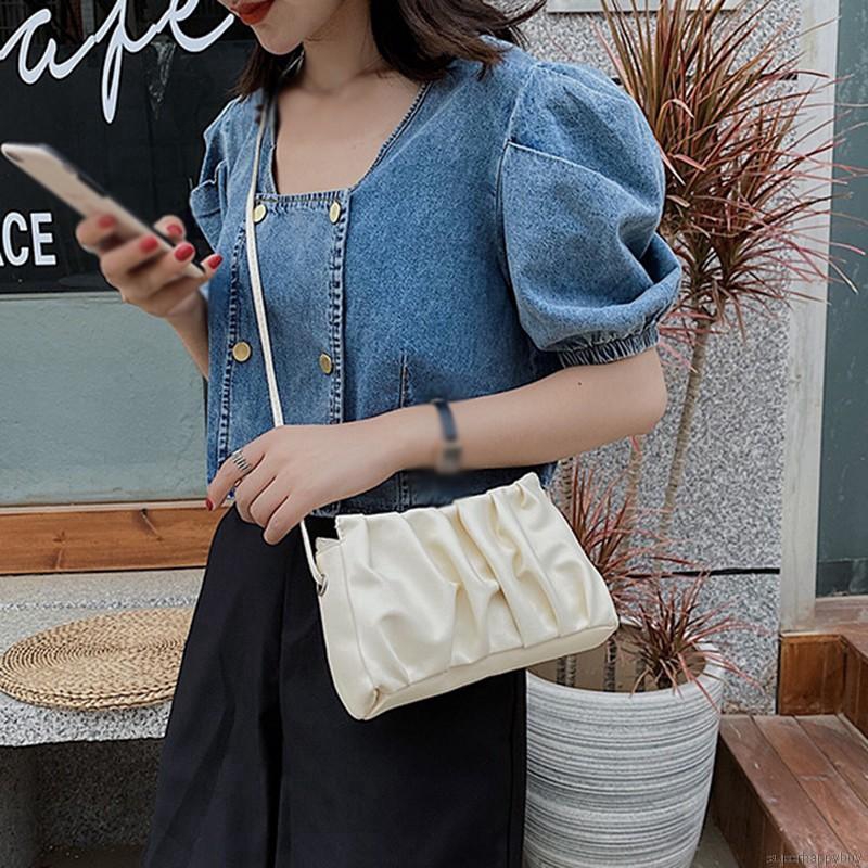 Túi Đeo Chéo Hình Đám Mây Xinh Xắn Cho Nữ