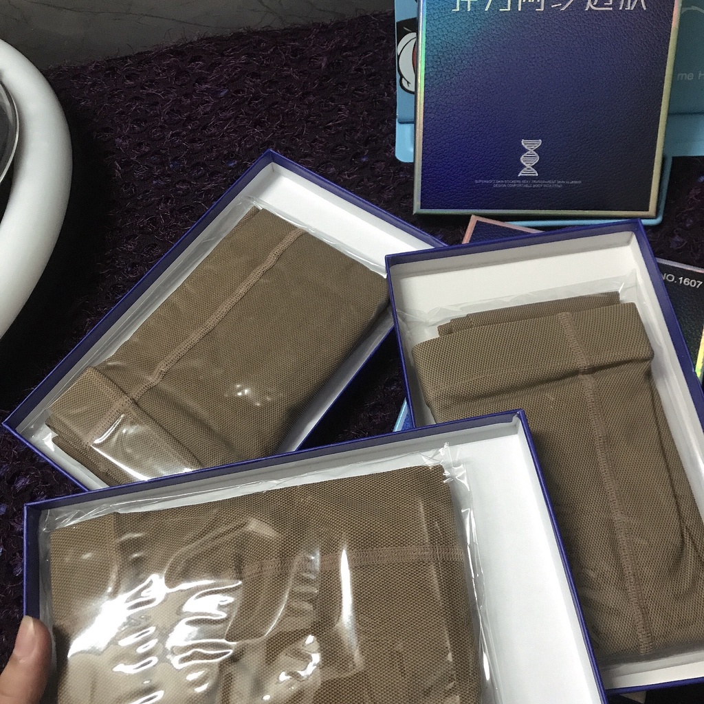 Quần Tất 3D Lưới Siêu Thật Chân A 1607