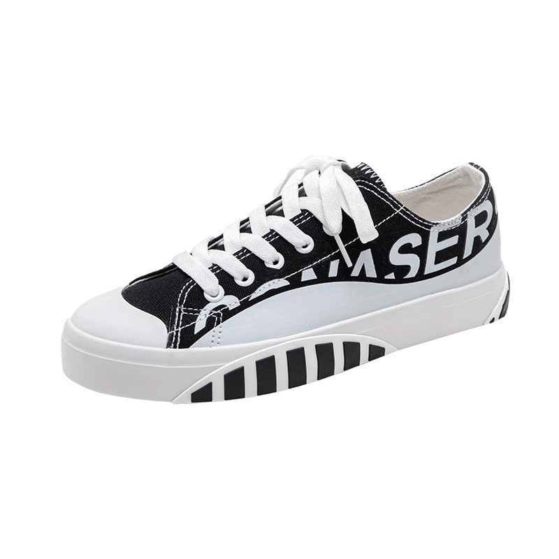 Mới Giày Thể Thao Canvas Màu Tím Phong Cách Hàn Quốc Cho Nữ Sinh