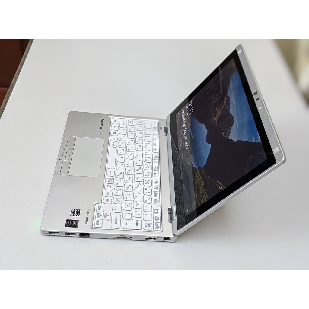 Laptop giá rẻ Panasonic CF-RZ4 (Core M-5Y71 /RAM 8GB/SSD 180GB/10.1 inch FHD cảm ứng xoay 360 độ/Win10) - đã qua sử dụng | BigBuy360 - bigbuy360.vn