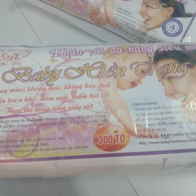 Khăn khô đa năng combo 3 bịch 100k