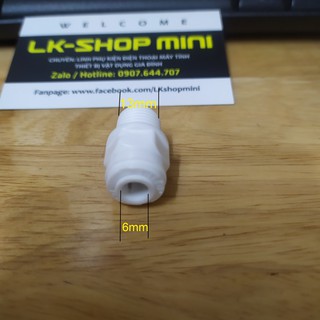 Nối ren 13mm ra ống 6mm (nối thẳng và nối co)