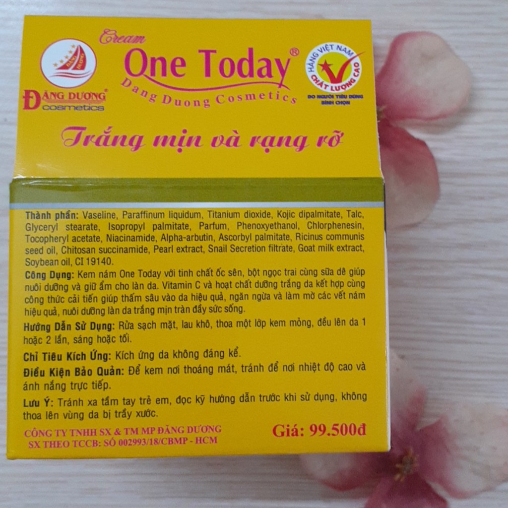 Onetoday: Kem Nám One Today 8g