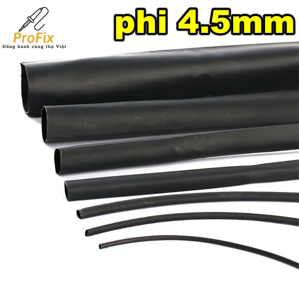 Gen co nhiệt 4.5mm- (1 sợi 1 mét)