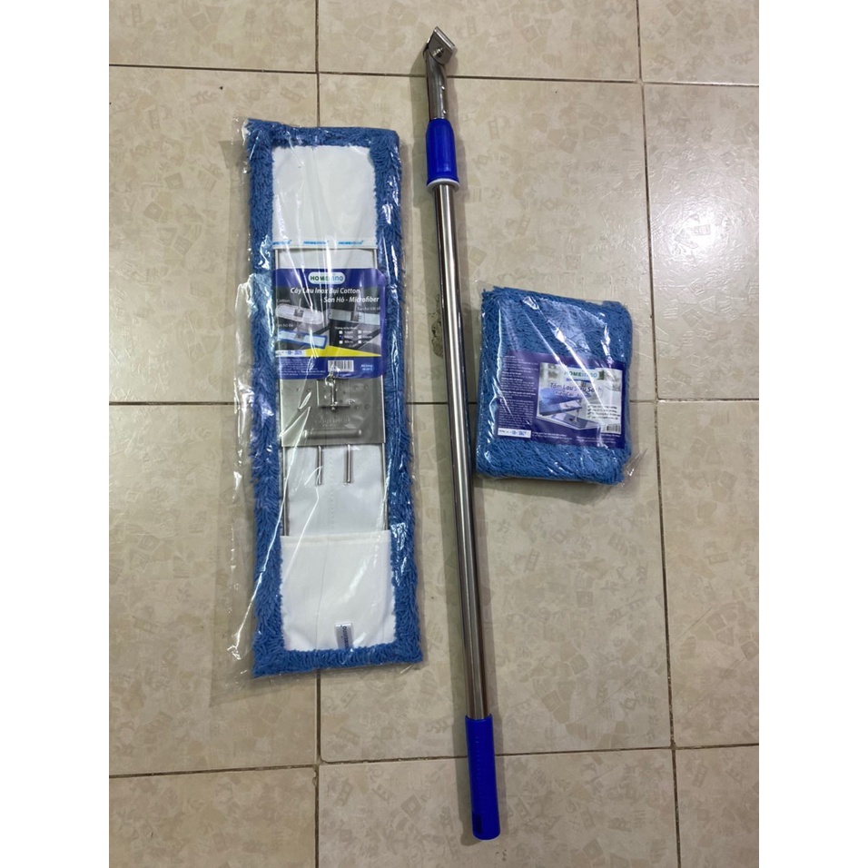Chổi lau nhà, cây lau nhà 45 cm dùng cho gia đình, lau sàn khu công nghiệp, lau sàn bệnh viện... chính hãng HOMEINNO