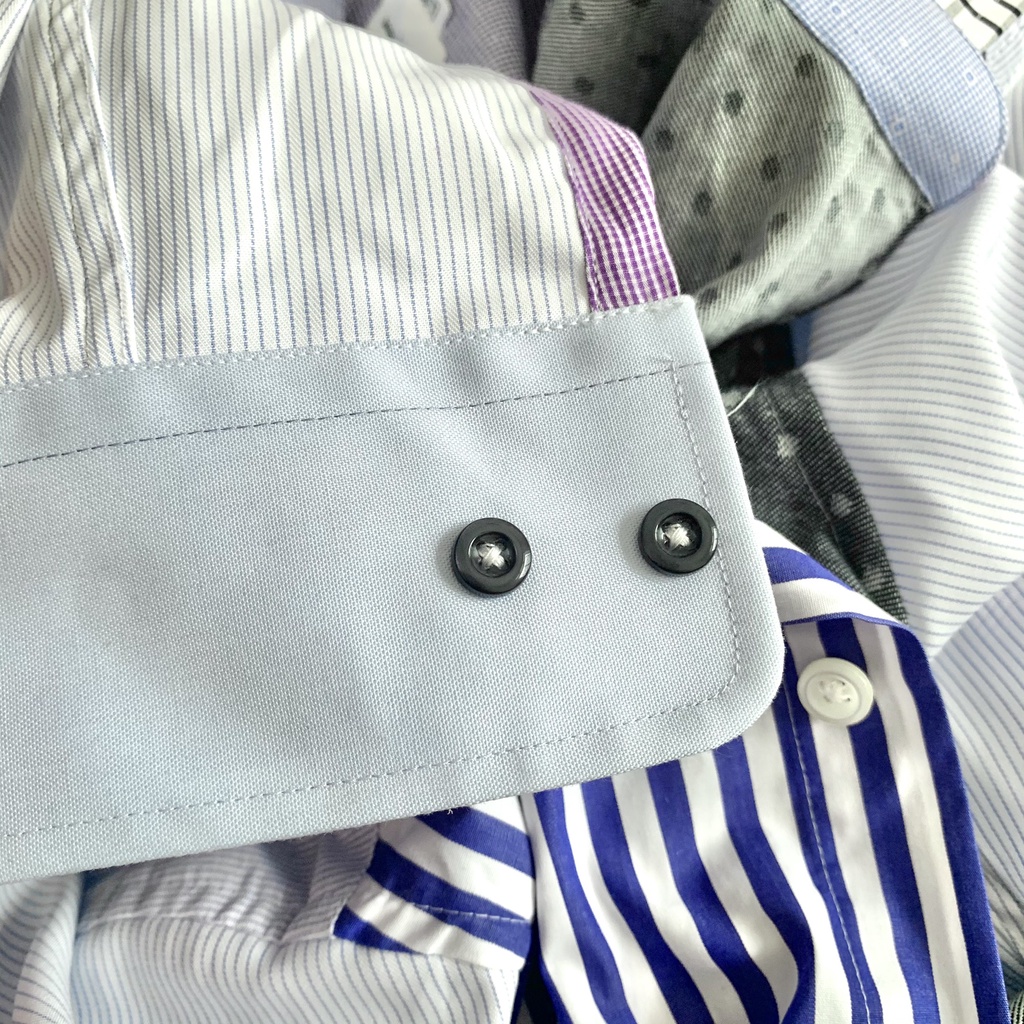 Áo Sơ Mi Áo Khoác Nam Nữ Unisex Dài Tay Cổ Đức Phối Nhiều Màu Nhiều Hãng Hàng Xuất Dư Hàn Xịn Cao Cấp