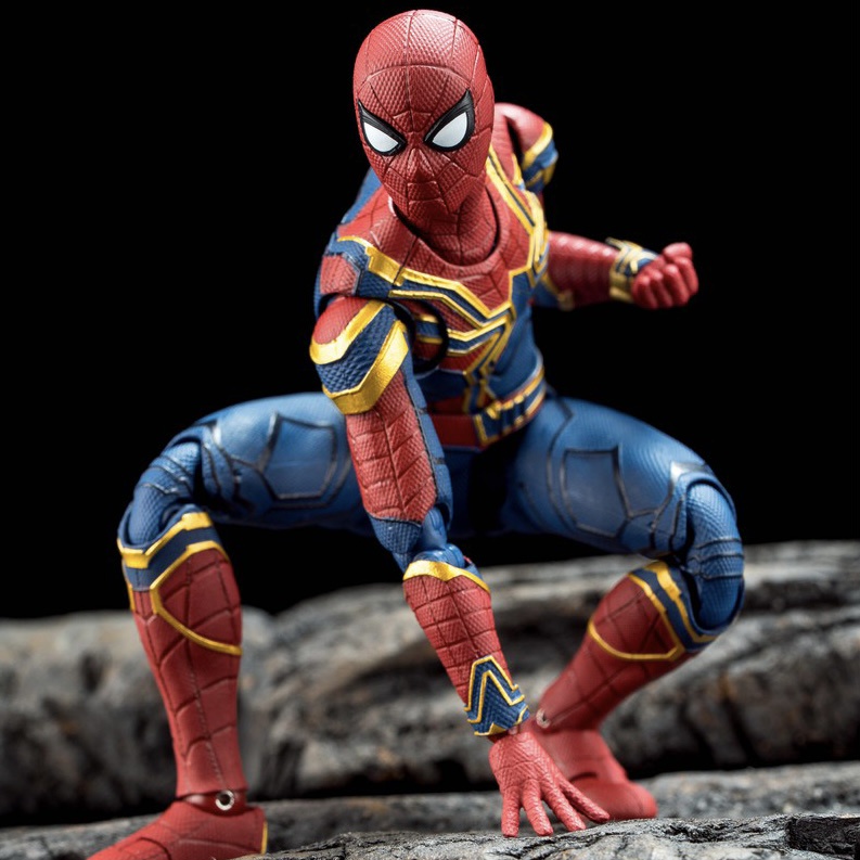 Mô hình Iron Spider Man Avengers Infinity War SHF bootleg