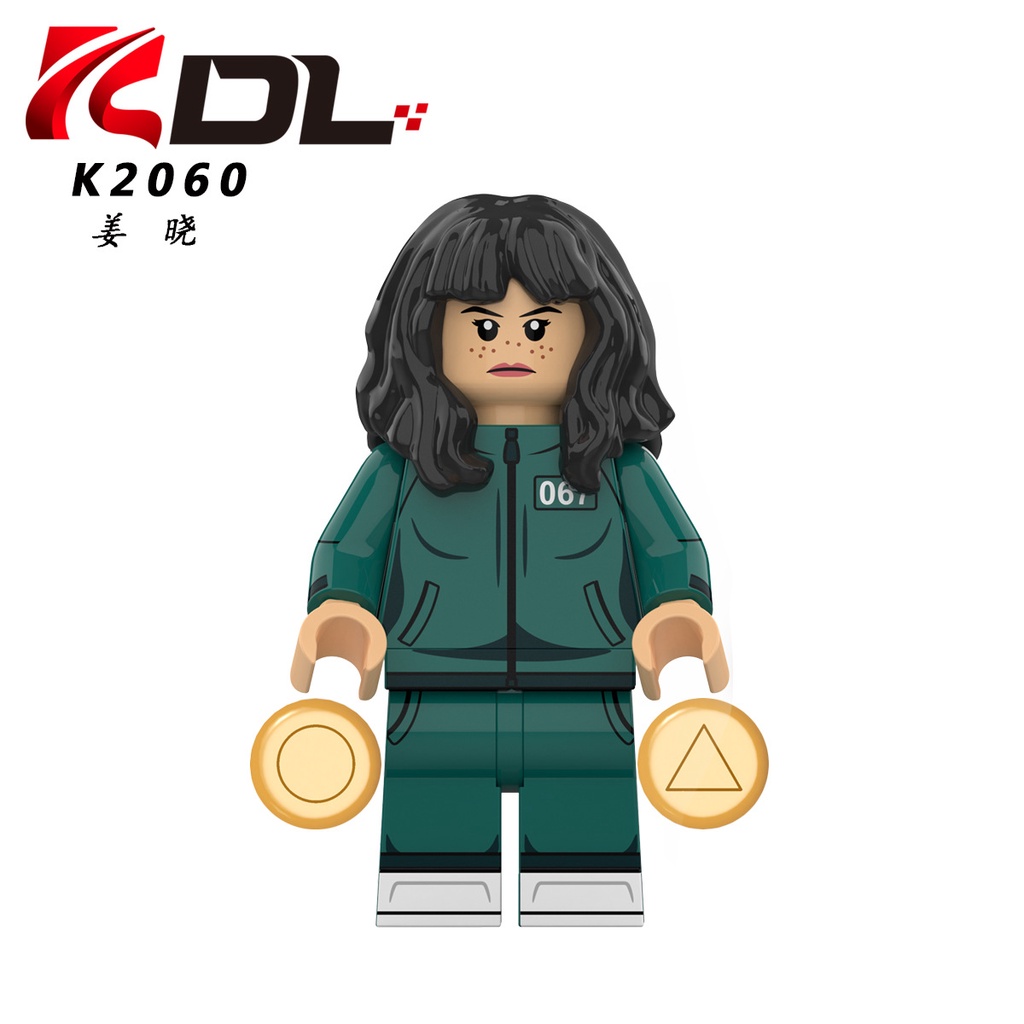 Lego Minifigures Nhân Vật Trong Trò Chơi Con Mực Squid Game KDL808 - Đồ Chơi Lắp Ráp