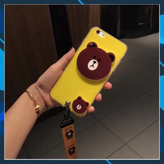 Ốp gương Gấu Brown và Thỏ Cony