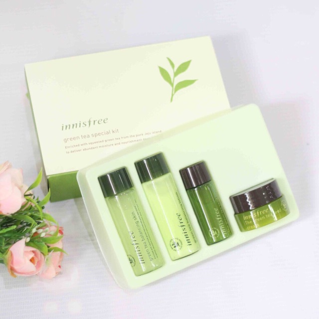 ( Có sẵn ) Bộ Kit Dưỡng Da Trà Xanh Innisfree Green Tea Special Kit | BigBuy360 - bigbuy360.vn