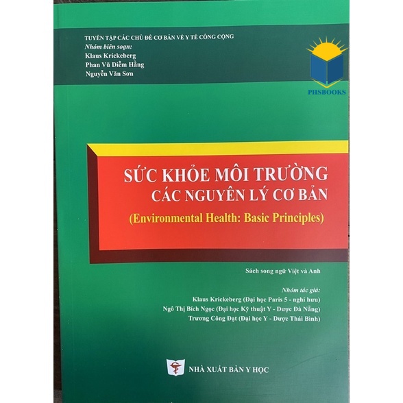 Sách - Sức khoẻ môi trường các nguyên lý cơ bản