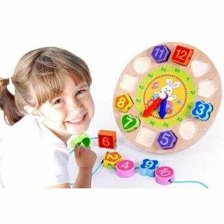 ĐỒNG HỒ-XÂU HẠT GỖ