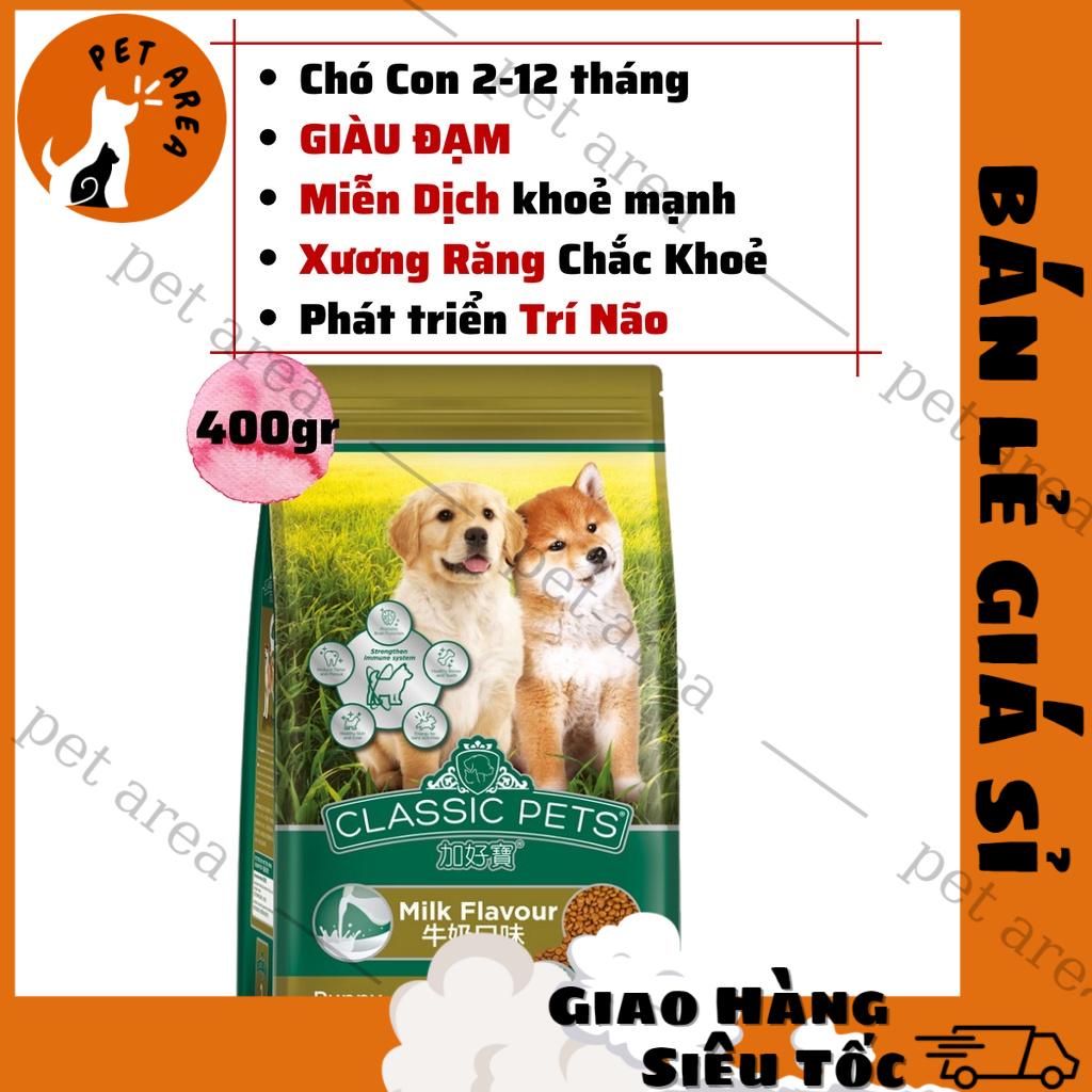 [Rẻ vô Địch][Có Sẵn]Thức Ăn Cho Chó Con Classic Pet Puppy Gói 400g