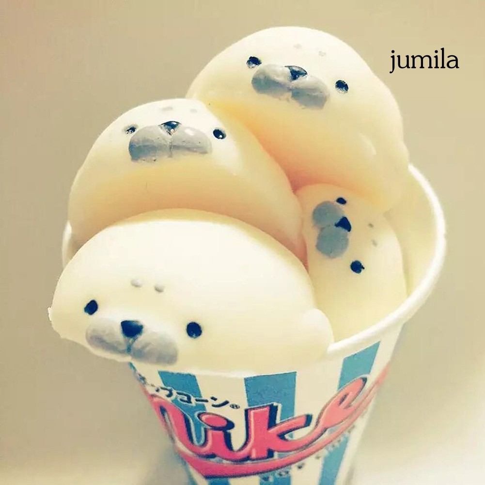 Đồ Chơi Squishy Hình Hải Cẩu Trắng Dễ Thương