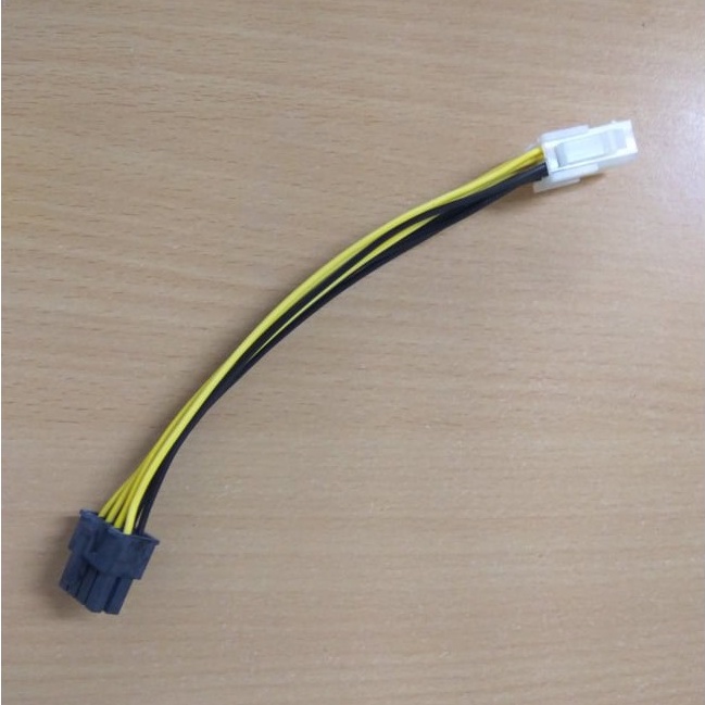 Dây cáp chuyển đổi 4 pin CPU sang 8 pin CPU