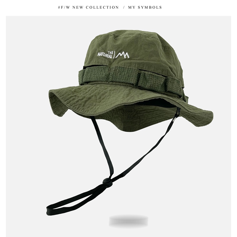 Nón tai bèo mỏng chống nắng ngoài trời kiểu cao bồi phương Tây thời trang mùa hè Nhật Bản cho nam và nữ