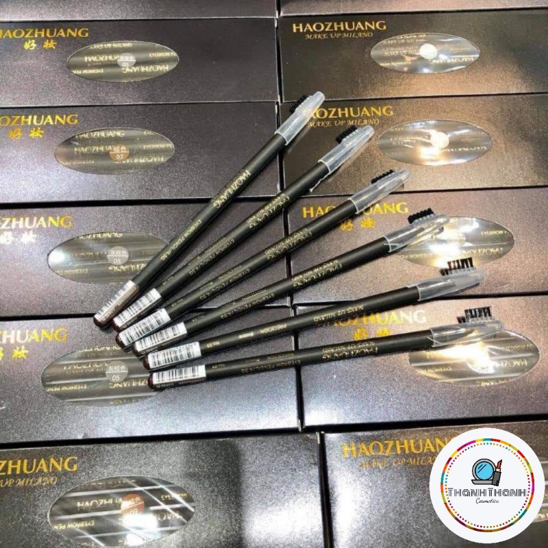 CHÌ XÉ PHẨY SỢI HAOZUANG MAKE UP MILANO EYEBROW PENCIL PRECISION