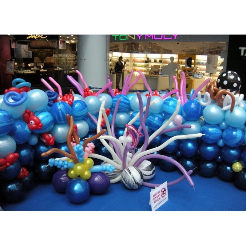 Set 20 Bong Bóng Cao Su Dài 30Cm Màu Sắc Ngẫu Nhiên