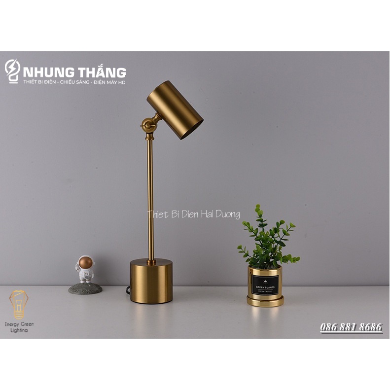 Đèn Bàn Học Đọc Sách, Làm Việc DB-3070 - Khung Kim Loại - Kiểu Dáng Sang Trọng - Điều Chỉnh Được Góc Chiếu -Kèm Bóng Led