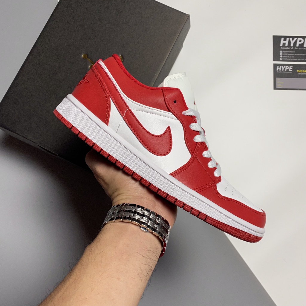 Giày Jordan 1 Low Gym Red  - Hype Sneaker | Phiên bản 1:1 chuẩn