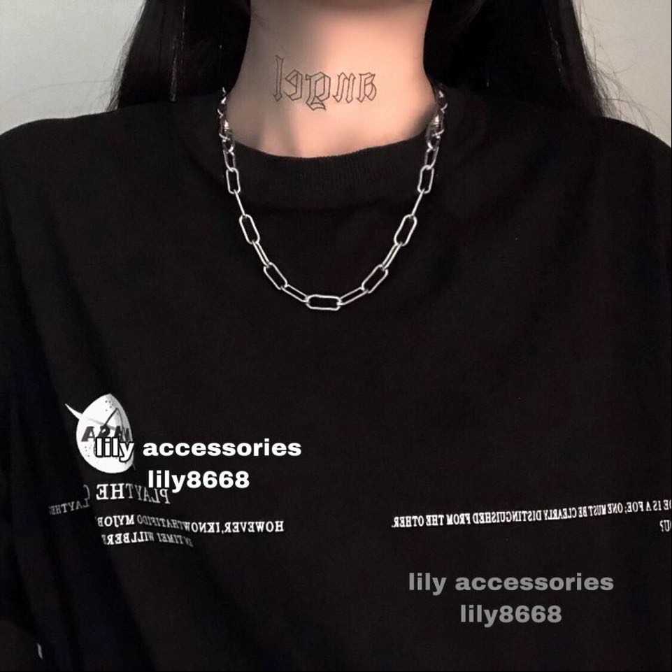 dây chuyền vòng cổ dây xích cho nam và nữ unisex