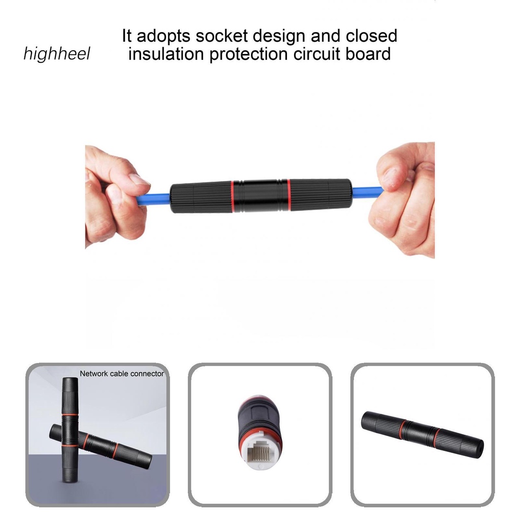 Đầu Nối Mạng RJ45 LAN Chống Thấm Nước Dễ Sử Dụng Cho Các Hoạt Động Ngoài Trời