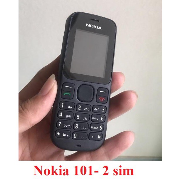 [Mã 159ELSALE hoàn 7% đơn 300K] Combo 3 Siêu Rẻ- 3 Chiếc Nokia 105 (2016), 105 (2017), 101 Bản 2 Sim Zin Kèm Pin Sạc
