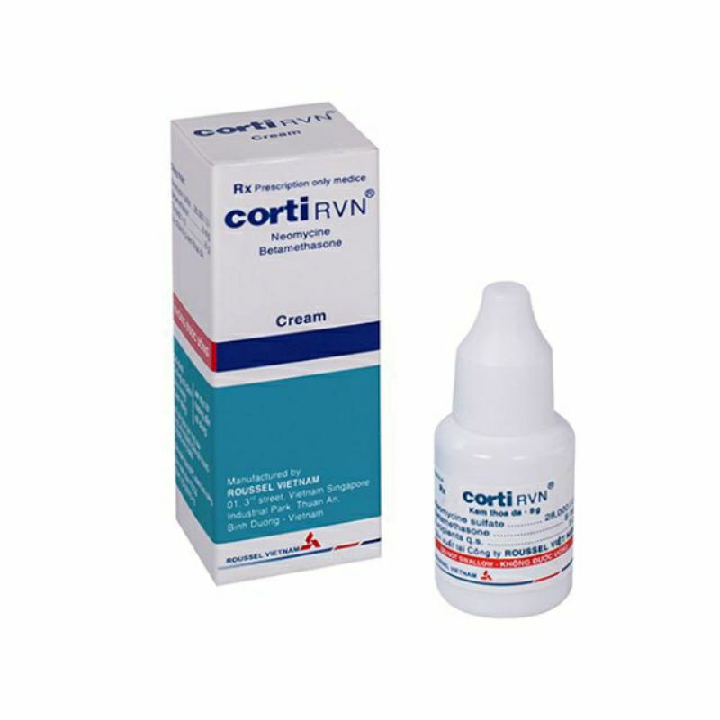 ✅ Bôi Ngoài Da CORTI RVN ( Mẫu Mới)