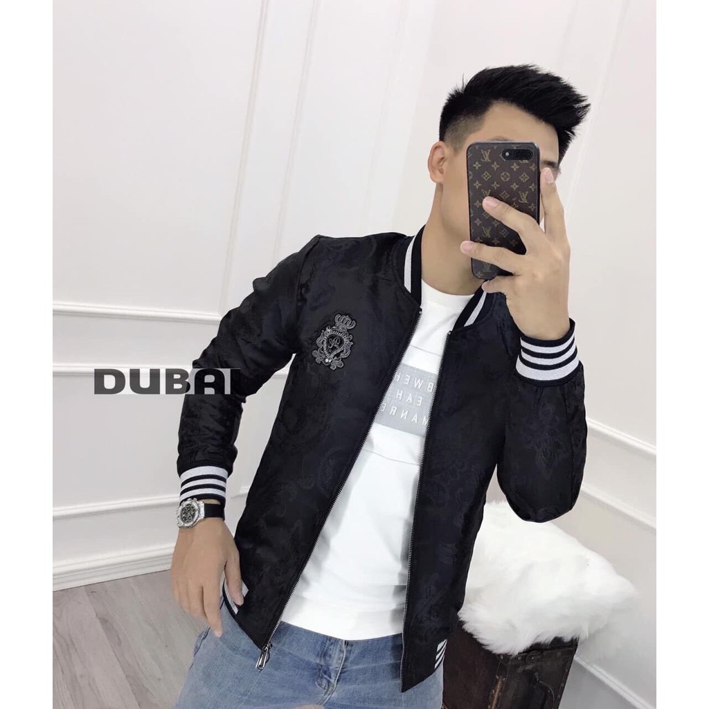Áo Khoác Dù 2 Lớp Logo Thêu Chất Đẹp