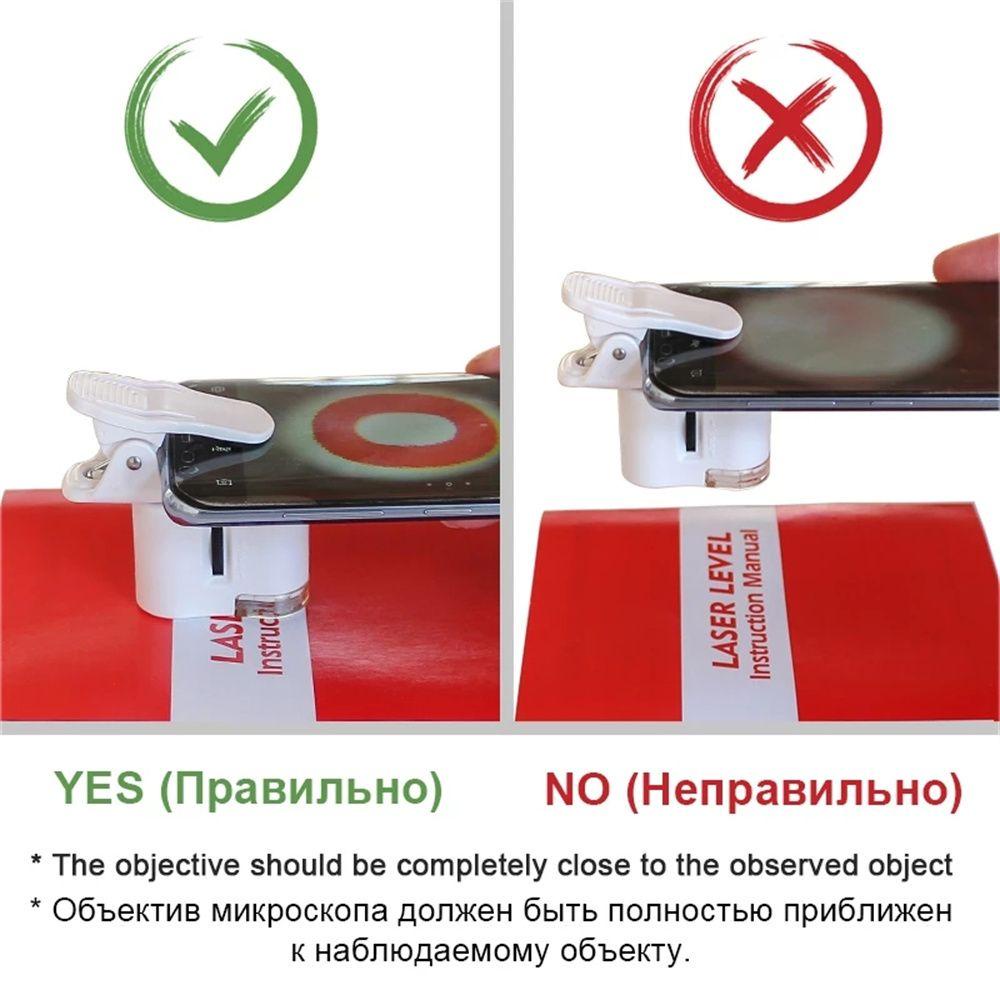 Kính Lúp Phóng Đại 60 Lần Kẹp Điện Thoại Tiện Dụng