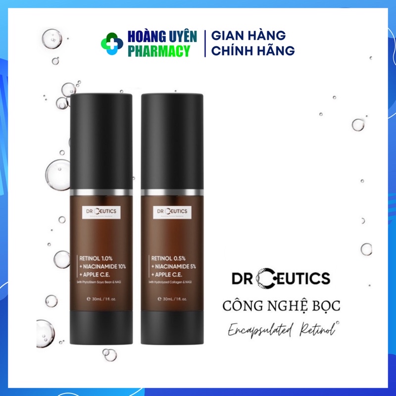 Retinol Drceutics 0.5%/1.0% - Công nghệ bọc phân tử Encapsulated