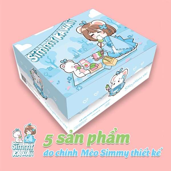 Hộp quà Simmy Kawaii Box phiên bản giới hạn năm 2021