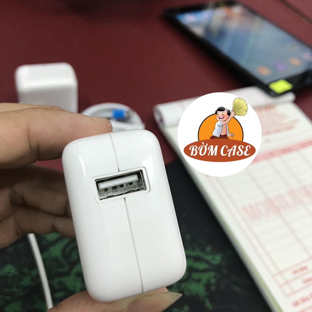 Sạc tablet táo 12W FOXCONN Dùng Cho Các Loại tablet táo/Dùng làm sạc nhanh cho IP...BỜM CASE