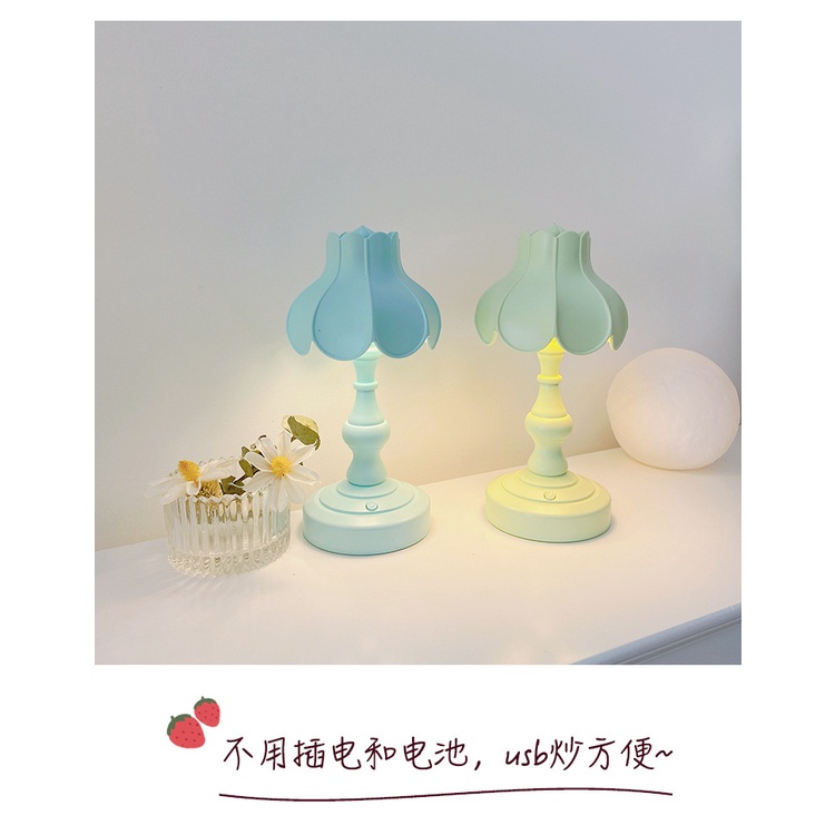 [hàng sẵn mới về] đèn mini để bàn nhiều kiểu-đèn siêu nhỏ để phòng ngủ-đế đèn mini có hít
