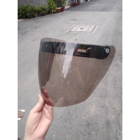 Kính Gắn Nón 3/4 Màu Khói - Chống Nắng Chống UV