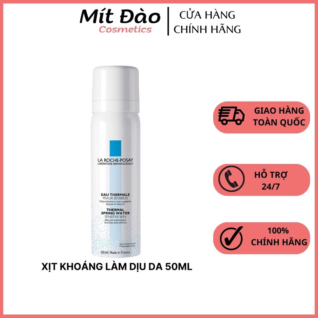 Nước xịt khoáng làm sạch và dịu da La Roche Posay 50ml