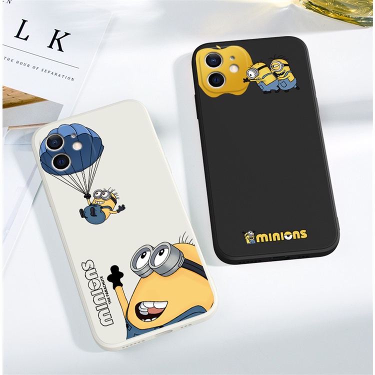 Ốp Điện Thoại TPU Dẻo Họa Tiết Hoạt Hình Minion Dễ Thương Cho iPhone 14 Pro Max 14 / Plus
