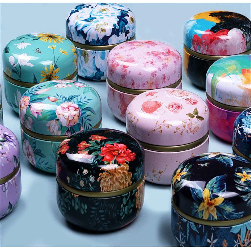 OKDEALS Hộp Thiếc Đựng Mẫu Thử Thảo Mộc Có Thể Tái Sử Dụng