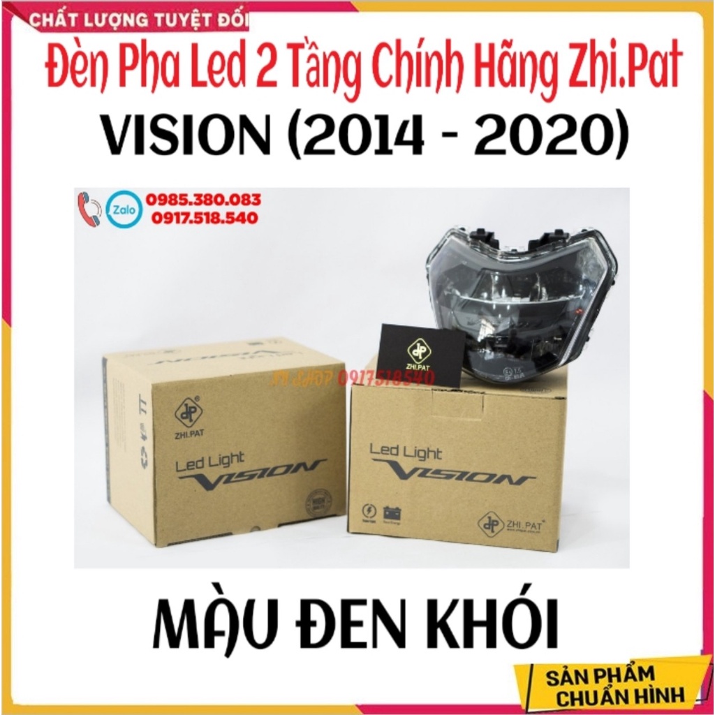 Đèn Led 2 Tầng Vision 2021 - Vision 2022  Chính Hãng Zhipat, Zhipat Vision 2014 - 2020, Led 2 Tầng Vision 2021 - 2022