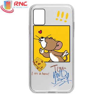 Ốp lưng Realme 7 Tom & Jerry dẻo trong Silicone in hình(sản phẩm có 8 mẫu)